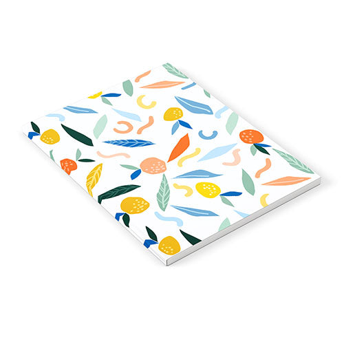 83 Oranges Art Is To Give Life A Shape Notebook