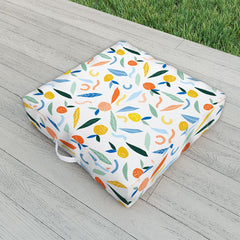 83 Oranges Art Is To Give Life A Shape Outdoor Floor Cushion