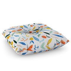 83 Oranges Art Is To Give Life A Shape Floor Pillow Square