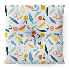 83 Oranges Art Is To Give Life A Shape Floor Pillow Square
