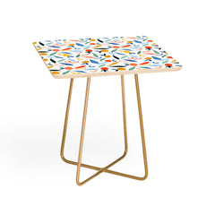 83 Oranges Art Is To Give Life A Shape Side Table