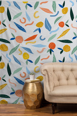 83 Oranges Art Is To Give Life A Shape Tapestry