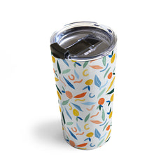 83 Oranges Art Is To Give Life A Shape Travel Mug