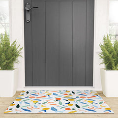 83 Oranges Art Is To Give Life A Shape Welcome Mat