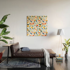 83 Oranges Art Is To Give Life A Shape Wood Wall Mural