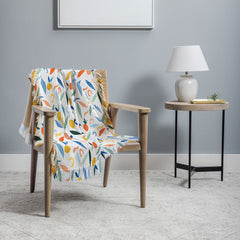 83 Oranges Art Is To Give Life A Shape Throw Blanket