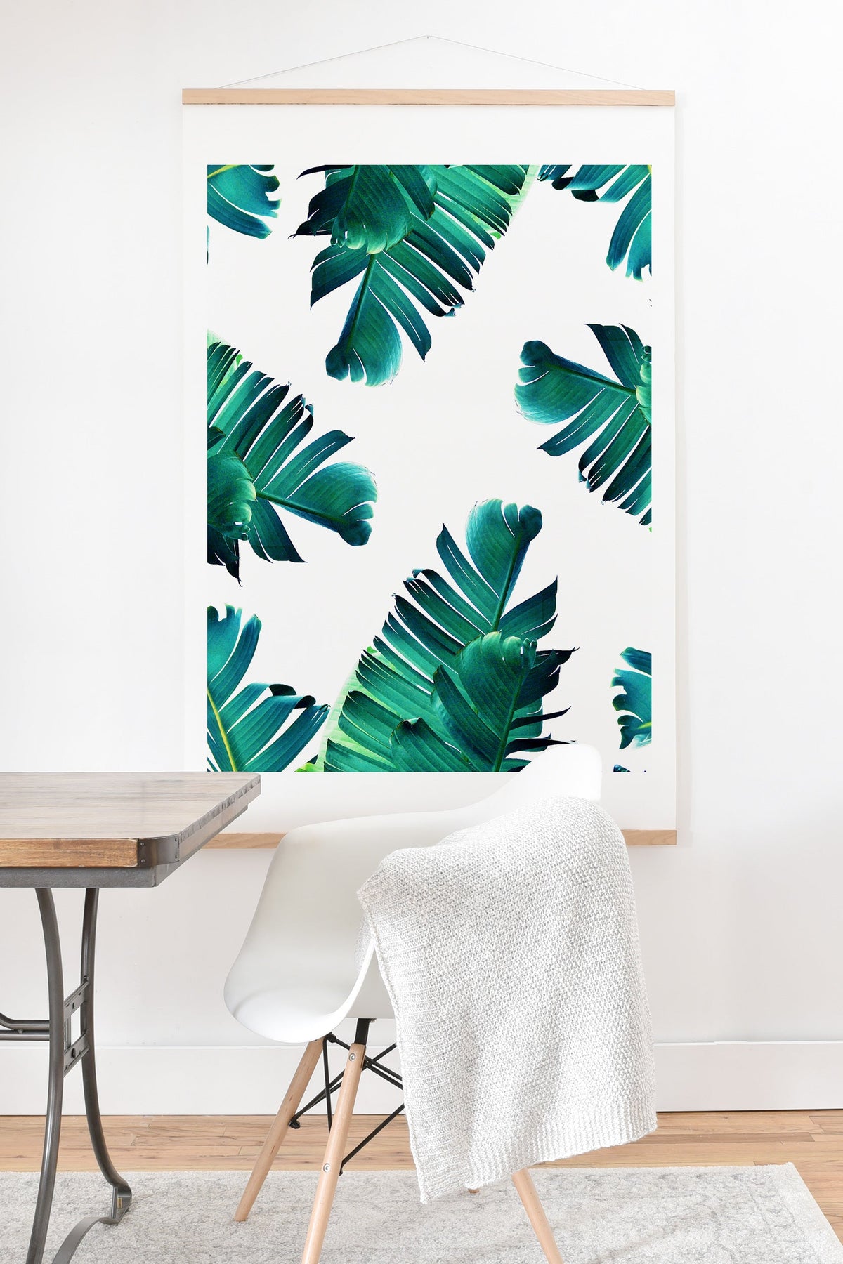 83 Oranges Banana Leaf Crush Art Print And Hanger