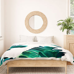 83 Oranges Banana Leaf Crush Duvet Cover