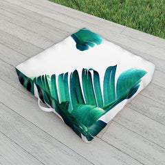 83 Oranges Banana Leaf Crush Outdoor Floor Cushion