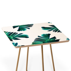 83 Oranges Banana Leaf Crush Side Table