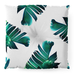 83 Oranges Banana Leaf Crush Floor Pillow Square