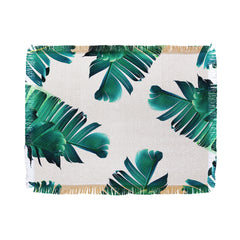 83 Oranges Banana Leaf Crush Throw Blanket