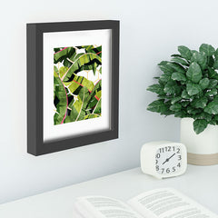 83 Oranges Banana Leaf Salad Recessed Framing Rectangle