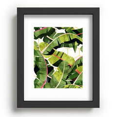 83 Oranges Banana Leaf Salad Recessed Framing Rectangle