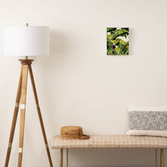 83 Oranges Banana Leaf Salad Art Canvas