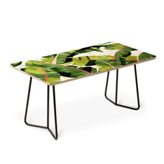 83 Oranges Banana Leaf Salad Coffee Table