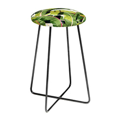 83 Oranges Banana Leaf Salad Counter Stool