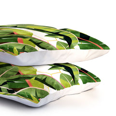 83 Oranges Banana Leaf Salad Pillow Shams