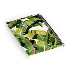 83 Oranges Banana Leaf Salad Spiral Notebook