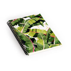 83 Oranges Banana Leaf Salad Spiral Notebook