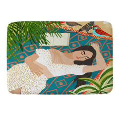 83 Oranges Beach Read Sleep Repeat Memory Foam Bath Mat