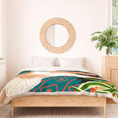 83 Oranges Beach Read Sleep Repeat Duvet Cover
