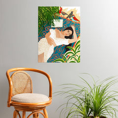 83 Oranges Beach Read Sleep Repeat Poster