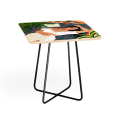 83 Oranges Beach Read Sleep Repeat Side Table