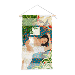83 Oranges Beach Read Sleep Repeat Wall Hanging Portrait