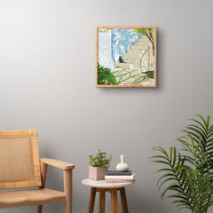 83 Oranges Being a person Framed Wall Art