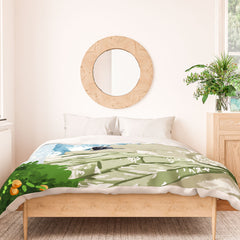83 Oranges Being a person Duvet Cover