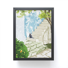 83 Oranges Being a person Framed Mini Art Print