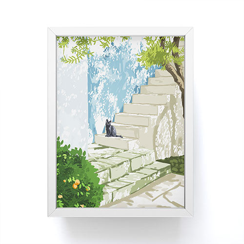 83 Oranges Being a person Framed Mini Art Print