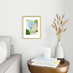 83 Oranges Being a person Metal Framed Art Print