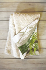 83 Oranges Being a person Fleece Throw Blanket