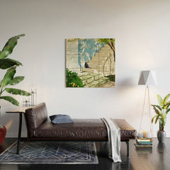 83 Oranges Being a person Wood Wall Mural