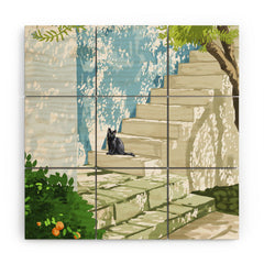 83 Oranges Being a person Wood Wall Mural