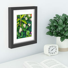 83 Oranges Beneath The Jungle Canopy Recessed Framing Rectangle