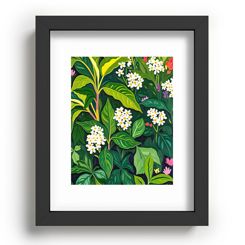 83 Oranges Beneath The Jungle Canopy Recessed Framing Rectangle