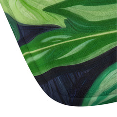 83 Oranges Beneath The Jungle Canopy Memory Foam Bath Mat
