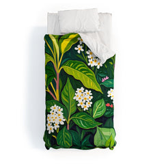 83 Oranges Beneath The Jungle Canopy Comforter