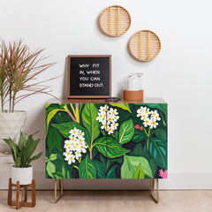 83 Oranges Beneath The Jungle Canopy Credenza