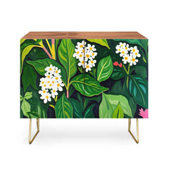 83 Oranges Beneath The Jungle Canopy Credenza