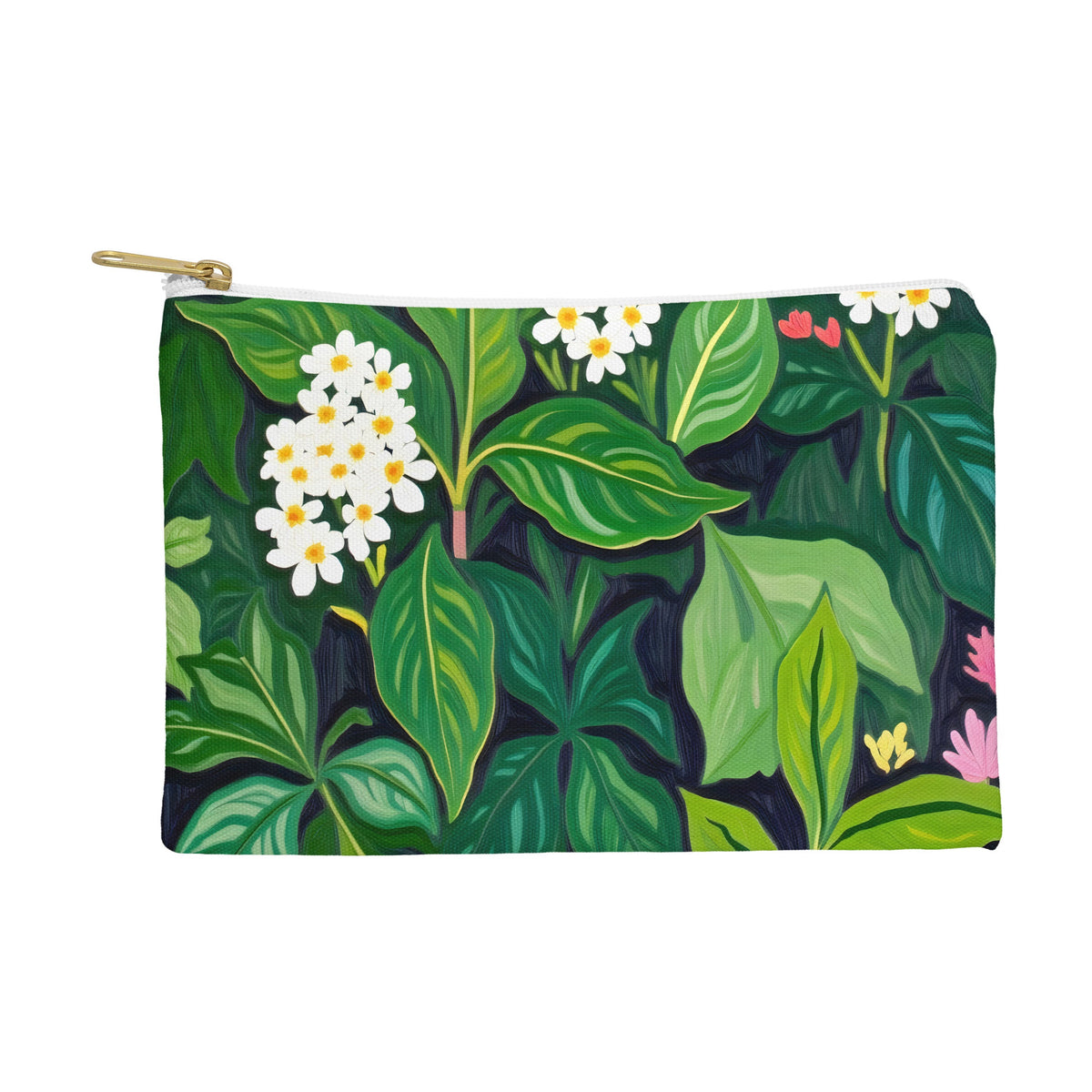 83 Oranges Beneath The Jungle Canopy Pouch