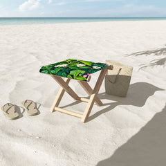 83 Oranges Beneath The Jungle Canopy Folding Stool