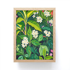 83 Oranges Beneath The Jungle Canopy Framed Mini Art Print