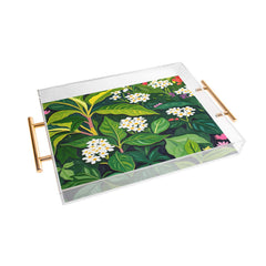 83 Oranges Beneath The Jungle Canopy Acrylic Tray