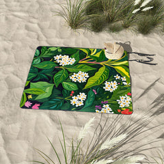 83 Oranges Beneath The Jungle Canopy Picnic Blanket