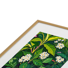 83 Oranges Beneath The Jungle Canopy Metal Framed Art Print