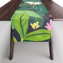 83 Oranges Beneath The Jungle Canopy Table Runner